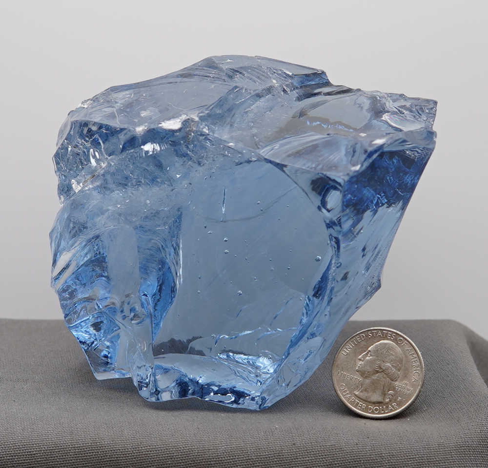 *Limited Time Special 20% Off!* Gem Lady Nellie "Heart" with bubbles Monatomic Andara Crystal 858.0 g. - Image 15