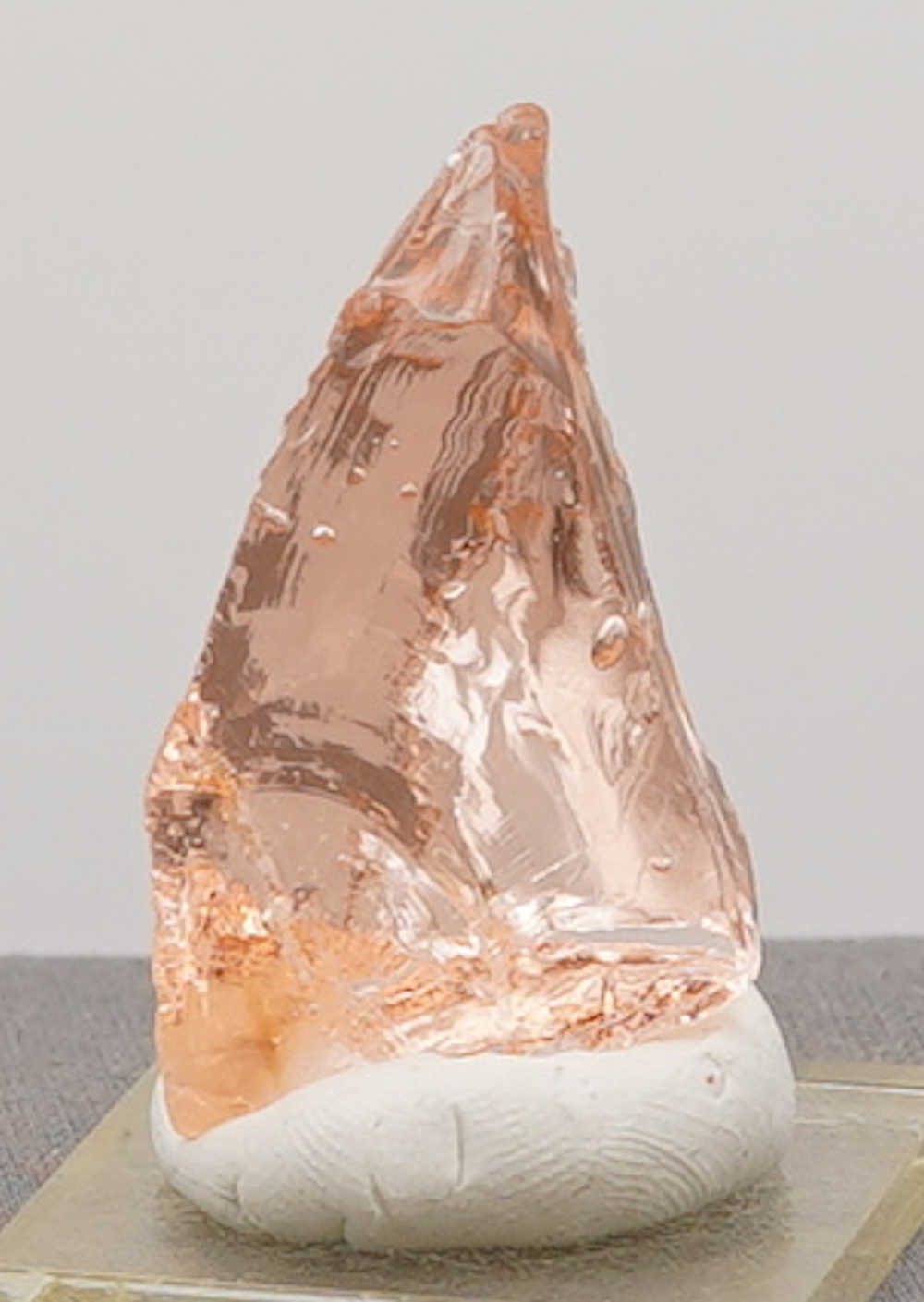 *One of a Kind* Gem Padparadscha Sea Foam Monatomic Andara Crystal 24.2 g.