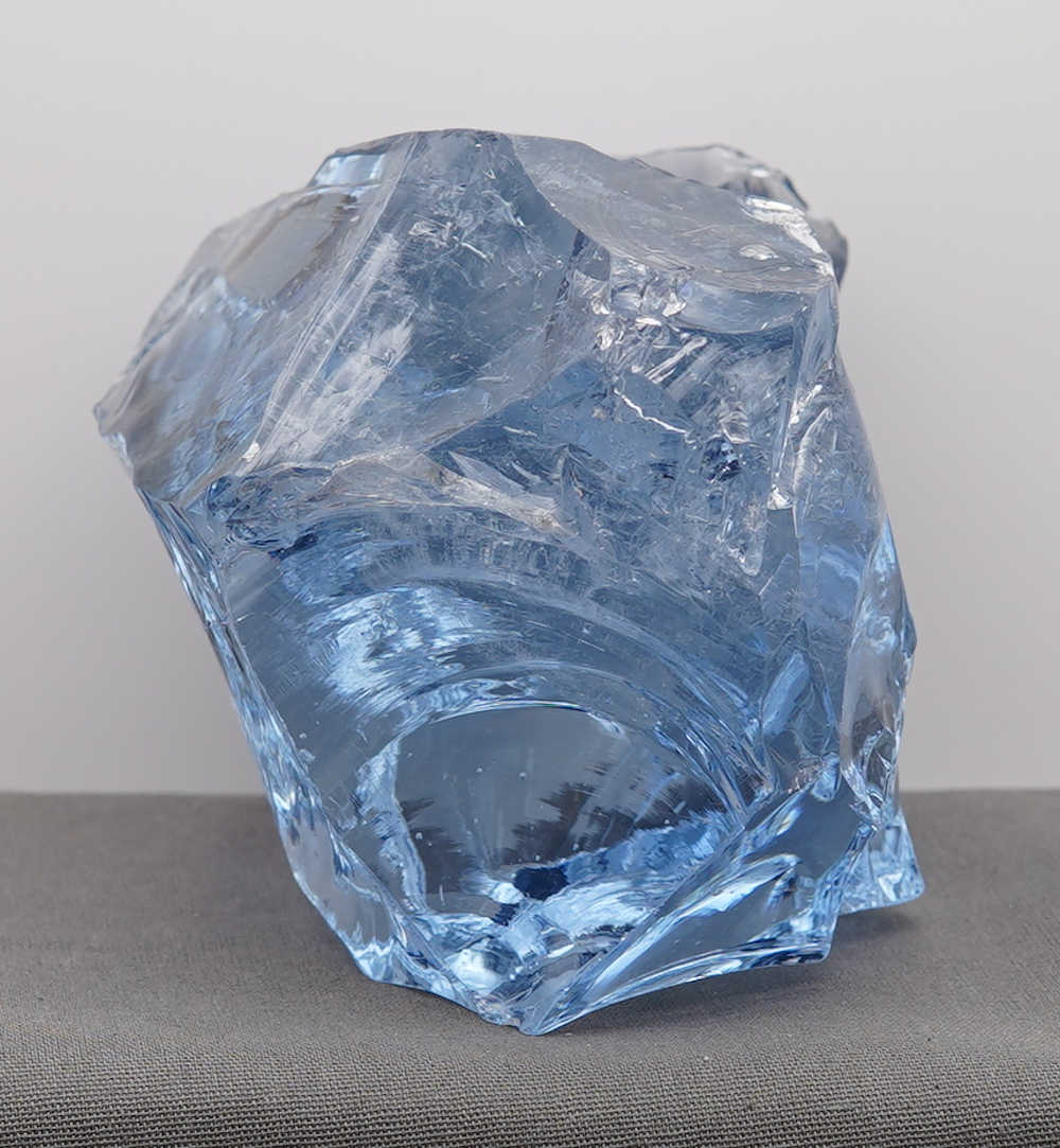 *Limited Time Special 20% Off!* Gem Lady Nellie "Heart" with bubbles Monatomic Andara Crystal 858.0 g. - Image 5