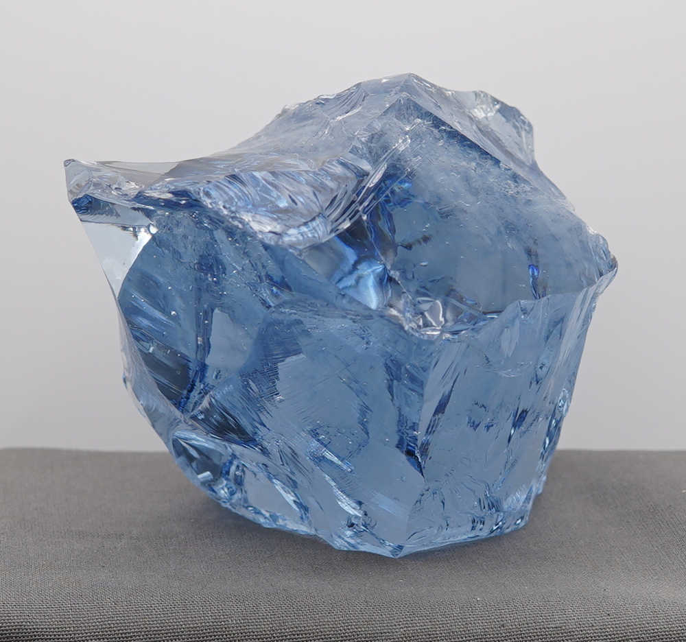 *Limited Time Special 20% Off!* Gem Lady Nellie "Heart" with bubbles Monatomic Andara Crystal 858.0 g. - Image 8
