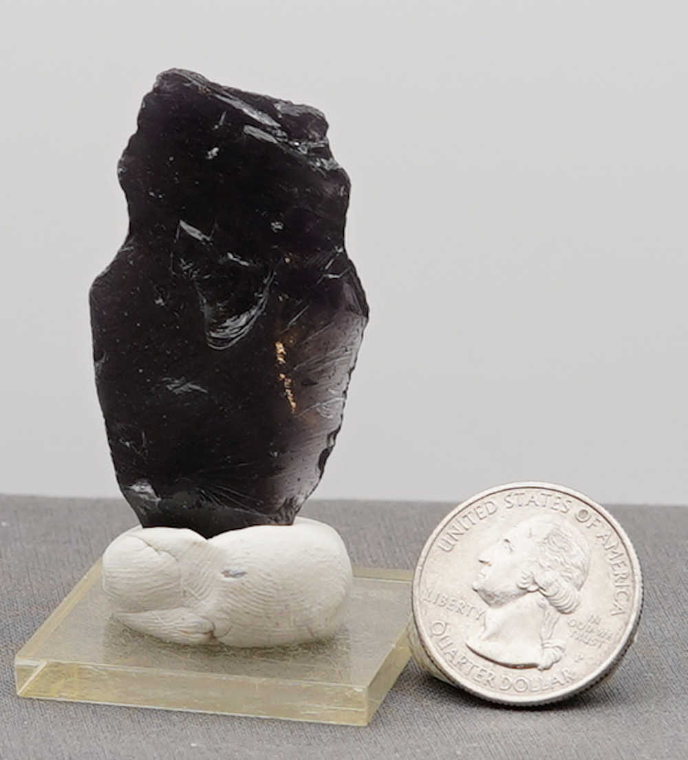 *One of a Kind* Iridium Star Amethyst/Gold Sea Foam/Earth Shaman Monatomic Andara Crystal 21.7 g. - Image 9