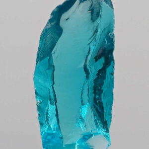 Rare Gem Electric Blue with bubble Monatomic Andara Crystal 23.6 g.