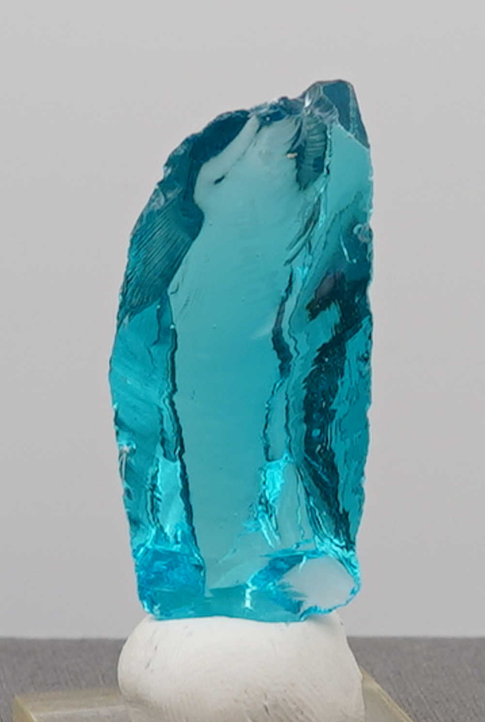 Rare Gem Electric Blue with bubble Monatomic Andara Crystal 23.6 g.