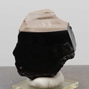 *One of a Kind* Iridium Black/Smoky Earth Shaman Pastel "Heart" Monatomic Andara Crystal 118.1 g.