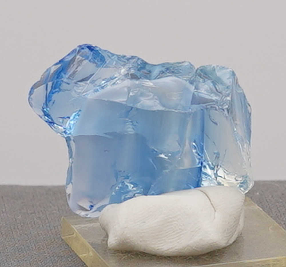 *Extremely Rare* Gem Banded Angel Aura Lady Nellie/Angel Aura Ice/Sapphire/Tanzanite/Pastel Ice Monatomic Andara Crystal 22.3 g. - Image 4