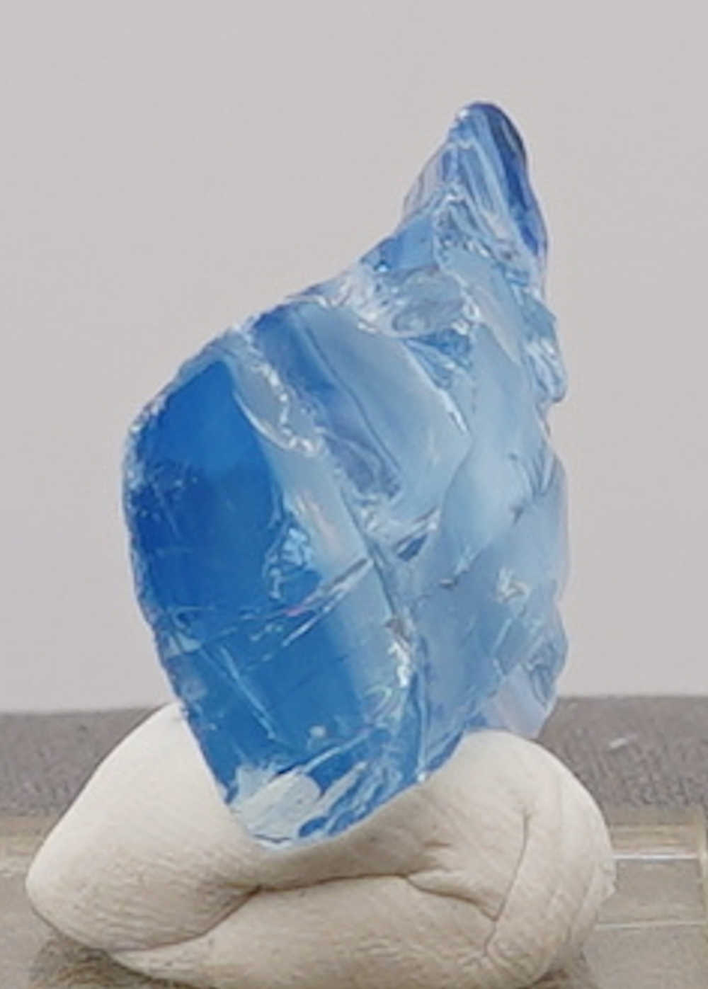 *Extremely Rare* Gem Banded Angel Aura Lady Nellie/Angel Aura Ice/Sapphire/Tanzanite/Pastel Ice Monatomic Andara Crystal 22.3 g. - Image 5