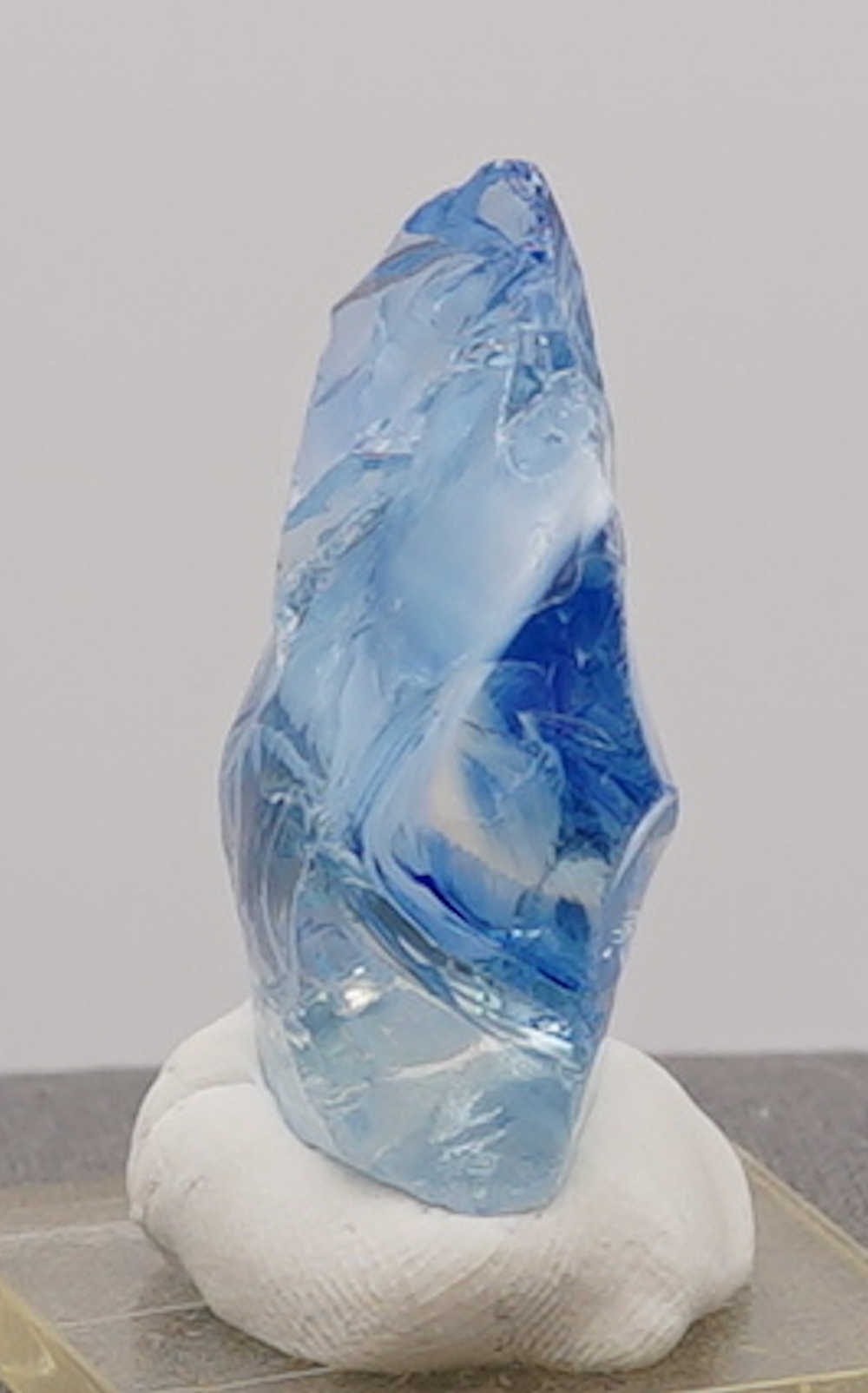 *Extremely Rare* Gem Banded Angel Aura Lady Nellie/Angel Aura Ice/Sapphire/Tanzanite/Pastel Ice Monatomic Andara Crystal 22.3 g. - Image 7