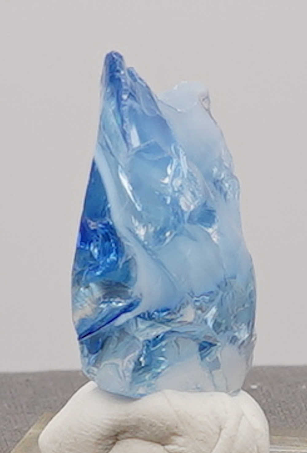 *Extremely Rare* Gem Banded Angel Aura Lady Nellie/Angel Aura Ice/Sapphire/Tanzanite/Pastel Ice Monatomic Andara Crystal 22.3 g. - Image 10