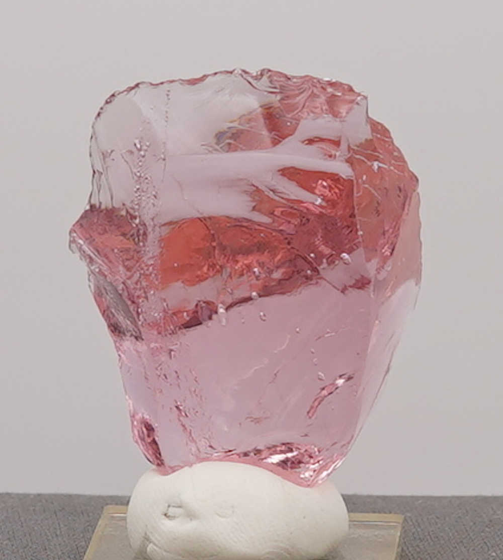 Rare Gem HGW Pink with bubbles Monatomic Andara Crystal 52.6 g. - Image 2