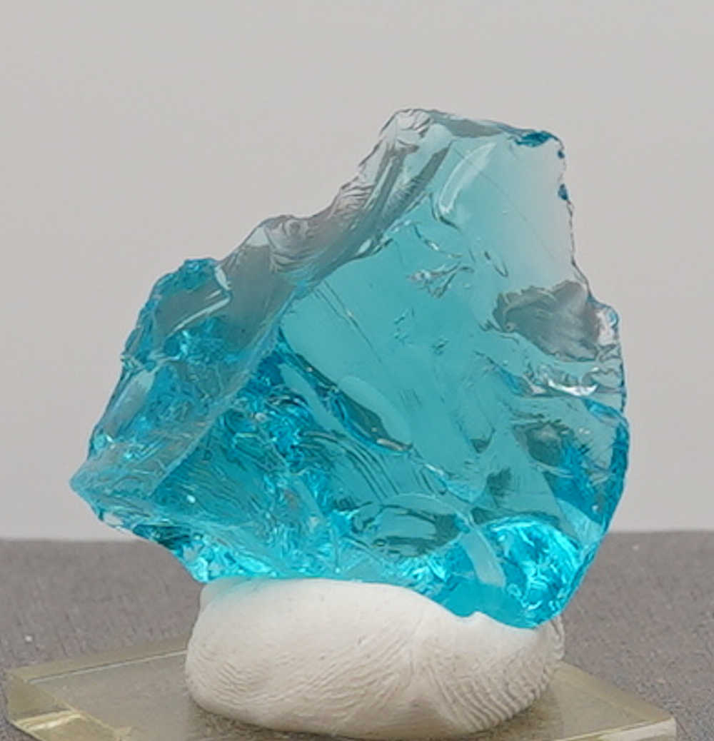 Rare Gem Electric Blue with open bubble Monatomic Andara Crystal 26.3 g. - Image 4