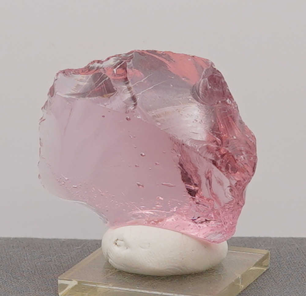 Rare Gem HGW Pink with bubbles Monatomic Andara Crystal 52.6 g. - Image 9