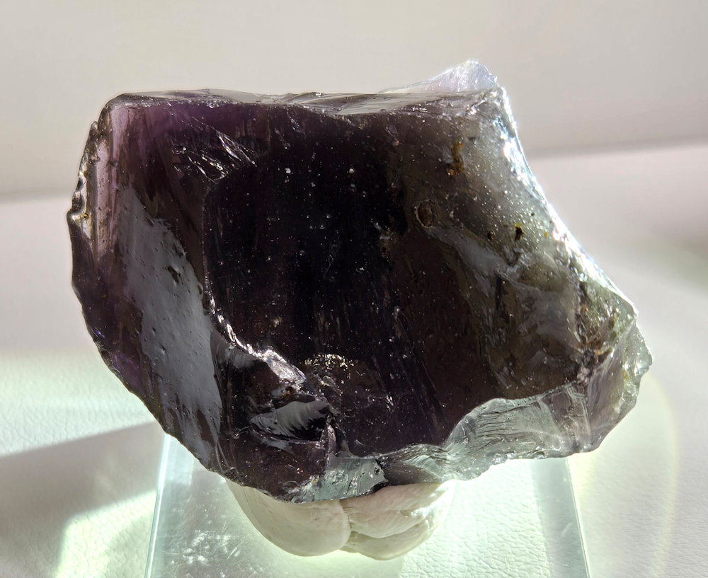 *One of a Kind* Iridium Star Amethyst/Gold Monatomic Andara Crystal 37.4 g. - Image 2