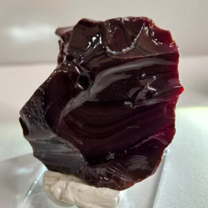 *One of a Kind* Multi Banded Iridium Scarlet/Earth Shaman/Pastel Ice with crystals Monatomic Andara Crystal 61.0 g.