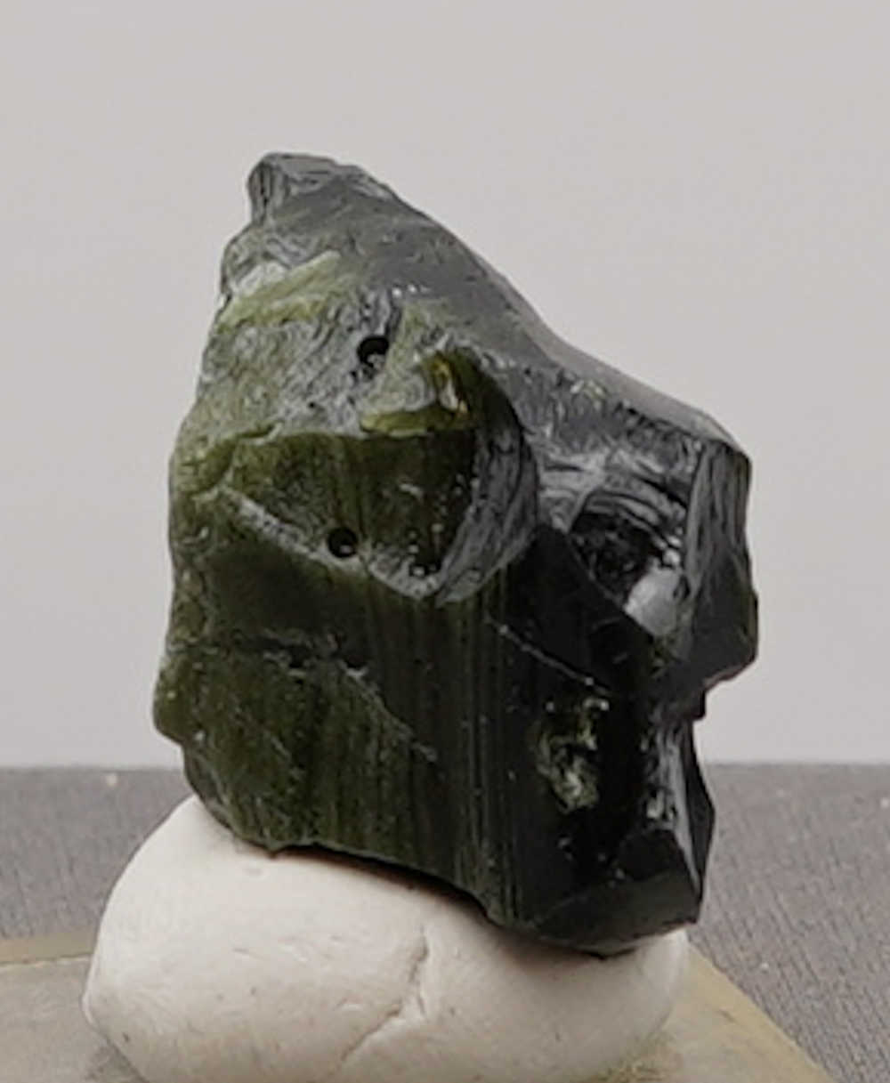 *One of a Kind* Multi Iridium Emerald/Gold/Earth Shaman Sea Foam Monatomic Andara Crystal 28.2 g. - Image 6
