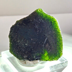 *One of a Kind* Multi Iridium Emerald/Gold/Earth Shaman Sea Foam Monatomic Andara Crystal 27.8 g.