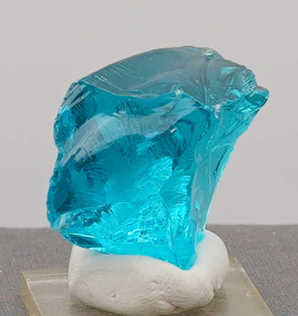 Rare Gem Electric Blue with bubbles Monatomic Andara Crystal 33.0 g. - Image 3