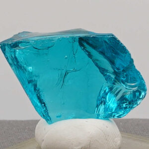 Rare Gem Electric Blue with bubbles Monatomic Andara Crystal 33.0 g.