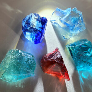 Rare Gem 5 Piece "Star" Set Monatomic Andara Crystal 53.3 g.
