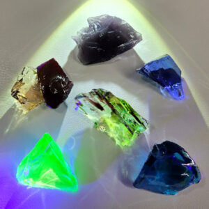 Rare Gem 6 Piece "Balance and Harmony" Set Monatomic Andara Crystal 42.1 g.