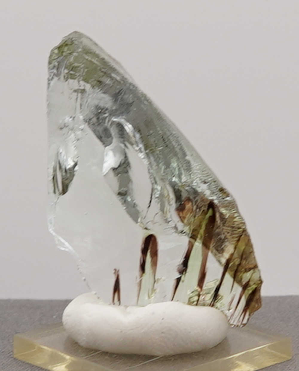 *Extremely Rare* Gem Multi Celestial Gold/Emerald/Ice/Earth Shaman Monatomic Andara Crystal 35.0 g. - Image 10