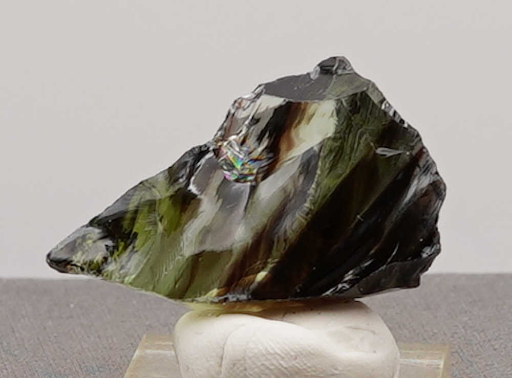 *Extremely Rare* Gem Multi Celestial Gold/Emerald/Ice/Earth Shaman Monatomic Andara Crystal 20.4 g. - Image 5