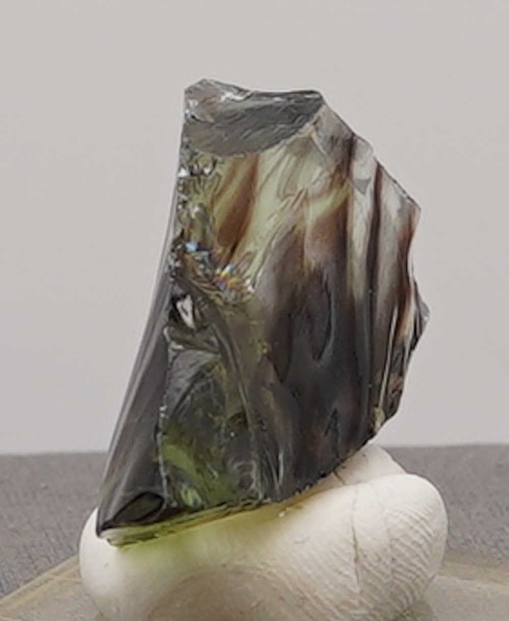 *Extremely Rare* Gem Multi Celestial Gold/Emerald/Ice/Earth Shaman Monatomic Andara Crystal 20.4 g. - Image 6