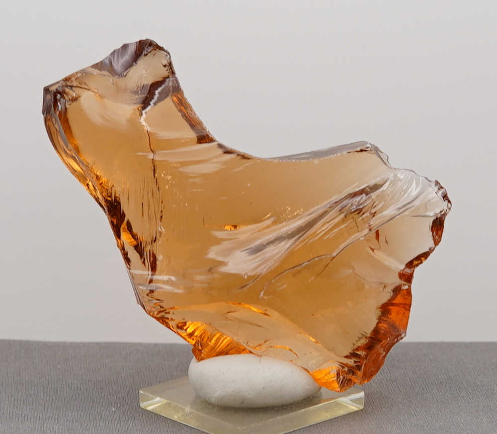 *Limited Time Special 20% Off!* Gem Lemurian Etherium Gold Monatomic Andara Crystal 154.1 g. - Image 2