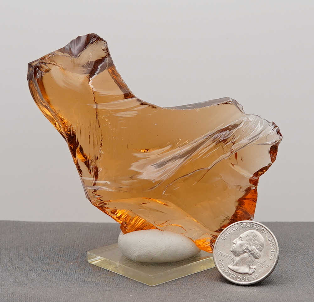 *Limited Time Special 20% Off!* Gem Lemurian Etherium Gold Monatomic Andara Crystal 154.1 g. - Image 10
