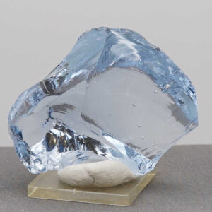 Gem Lady Nellie with bubbles Monatomic Andara Crystal 92.7 g.