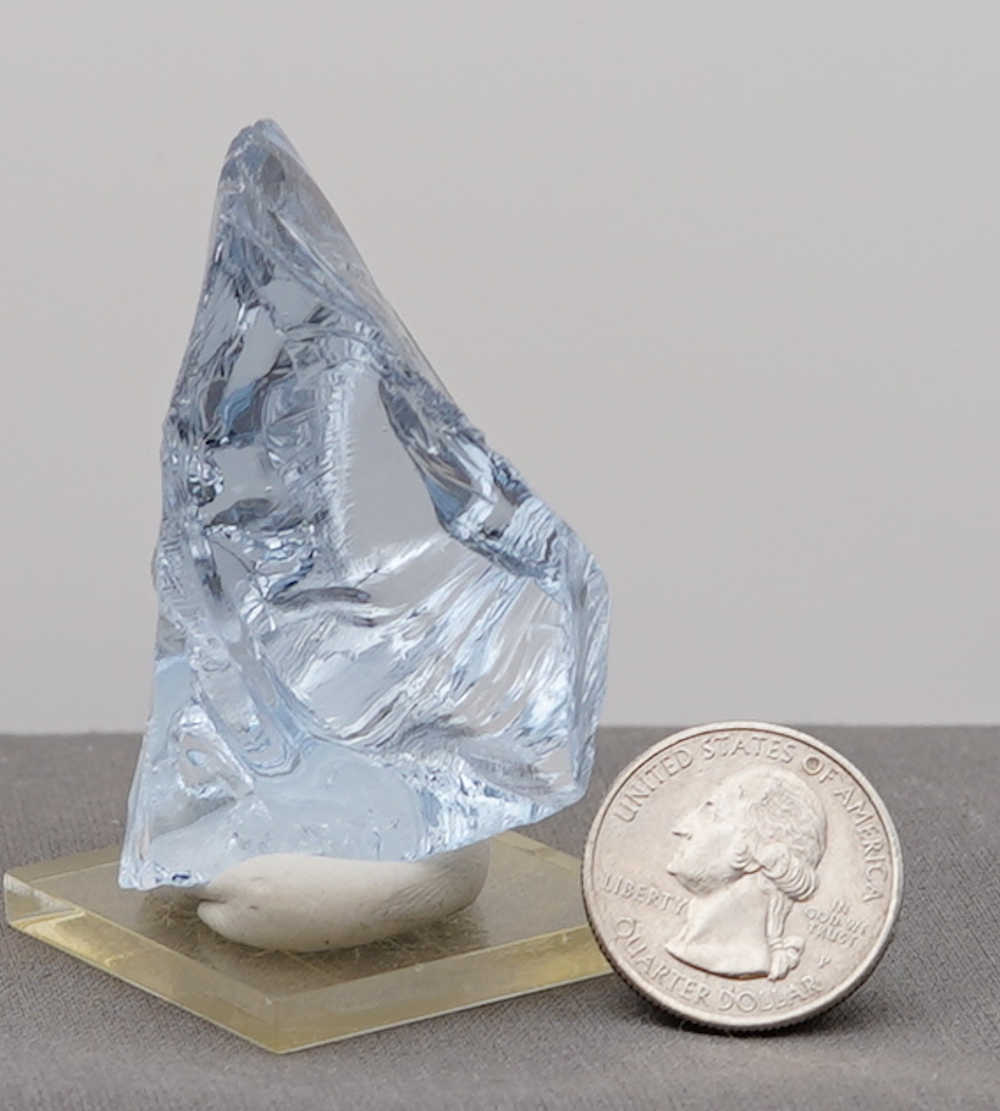 Gem Lady Nellie with bubbles Monatomic Andara Crystal 62.1 g. - Image 10